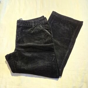 Old Navy women's size 20 black stretch corduroy pants, VGUC